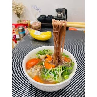 Bún gạo lứt Kim San Food eat clean túi 400gram