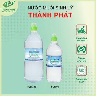 Nước Muối Sinh Lý Thành Phát Natriclorid 0,9% - Y Tế Thành Phát