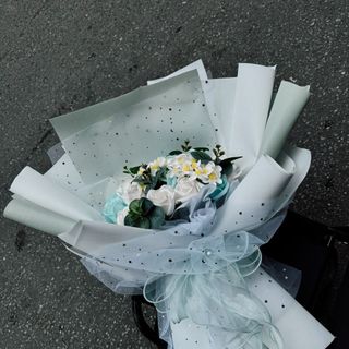 Bó Hoa Hồng Mix Mù Thanh Lịch
