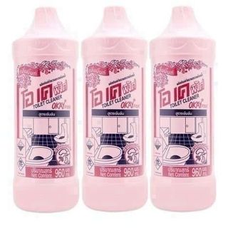 CHAI TẨY VỆ SINH BỒN CẦU OKAY PINK 960ML