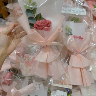 Bó Hoa Hồng Nhũ 1 Bông Siêu Rẻ