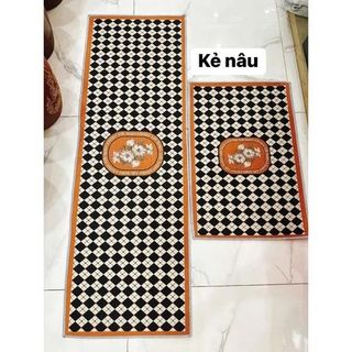 SET 2 THẢM LAU CHÂN HỌA TIẾT