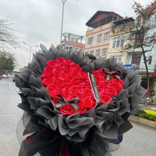Bó Hoa Hồng Sáp Thơm 40 Bông Siêu Dễ Thương