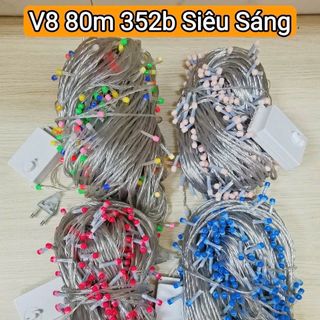 DÂY ĐÈN 80M SIÊU SÁNG 352 BÓNG CÓ ĐIỀU CHỈNH