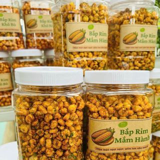 BẮP RIM MẮM HÀNH - ĂN VẶT "BÁ CHÁY" 500G - WINNIE HOUSE