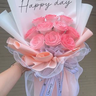 Bó Hoa Hồng Nhũ Galaxy 10 Bông xinh xắn