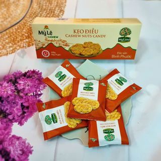 Combo Bánh hạt điều (hộp 200 gr) + Hạt điều rang muối (hộp 500 gram) Mỹ Lệ Bình Phước đặc biệt