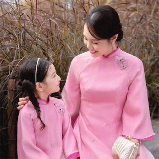 Áo dài Mẹ và Bé