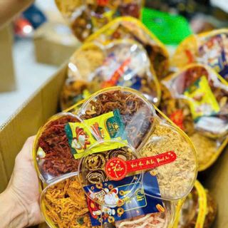 SET KHÔ LỤC VỊ HOA MAI: ĐẸP MẮT, HƯƠNG VỊ QUÊ, QUÀ TẾT SANG TRỌNG - WINNIE HOUSE