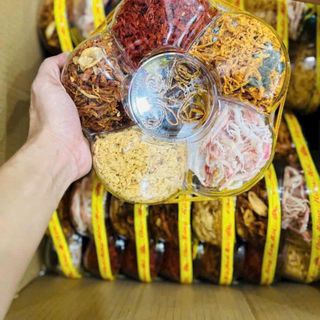 SET KHÔ LỤC VỊ HOA MAI: ĐẸP MẮT, HƯƠNG VỊ QUÊ, QUÀ TẾT SANG TRỌNG - WINNIE HOUSE