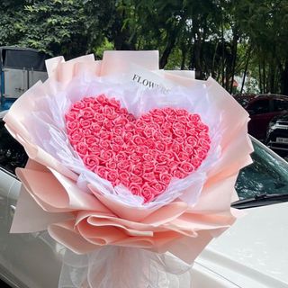 Bó Hoa Hồng Sáp Thơm 99 Bông Dễ Thương Giá Rẻ Tại Hà Nội