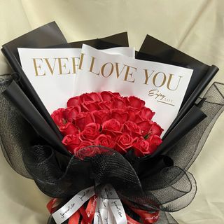 Bó Hoa Hồng Sáp Thơm Màu Đỏ Quyến Rũ