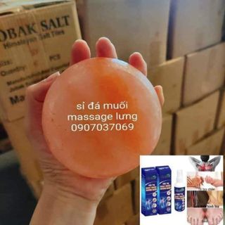 Đá Muối Himalaya Massager Lưng Tại Nhà
