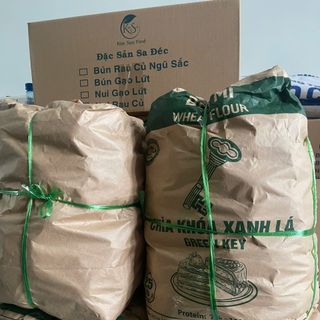 Hủ tiếu khô Sa Đéc Kim San Food vắt tròn bao 10 kí