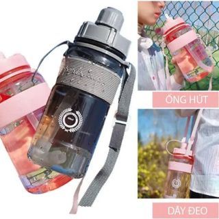 BÌNH NƯỚC THỂ THAO 1000ML CÓ DÂY ĐEO