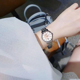 ĐỒNG HỒ NỮ TRUNG CẤP TISOT MẶT HỒNG XINH 1