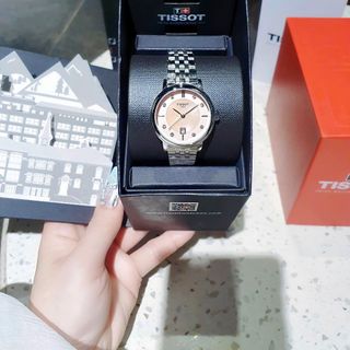 ĐỒNG HỒ NỮ TRUNG CẤP TISOT MẶT HỒNG XINH 1