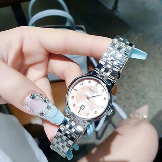 ĐỒNG HỒ NỮ TRUNG CẤP TISOT MẶT HỒNG XINH 1