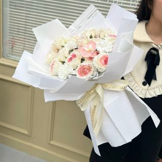 Bó Hoa Trắng Tinh Khiết - Quà Tặng Nàng Ý Nghĩa