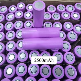 Sỉ Pin 18650 Pin Sạc Lithium 3.7V, 2500mAh Đầu Bằng Dung Lượng Cao