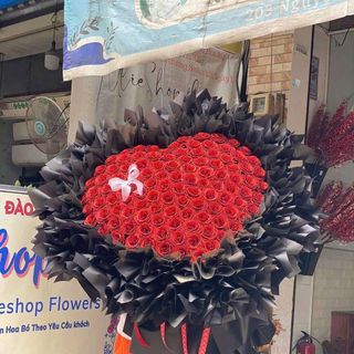 Sỉ Lẻ Hoa Hồng Sáp Thơm, Hoa Hồng Nhũ Kim Tuyến Trái Tim Giá Rẻ
