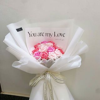 Bó Hoa Hồng Sáp Thơm 15 Bông Giá Rẻ