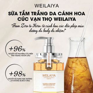 Sữa Tắm Trắng Da Hương Nước Hoa Weilaiya 450ml