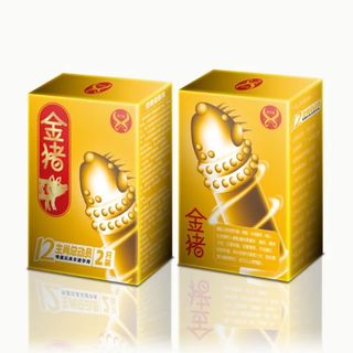 Bao Cao Su 12 Con Giáp Gân, Gai Hộp 2 Cái