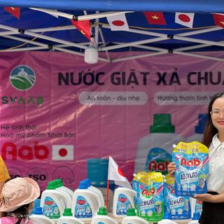 Nước giặt xả aab tiêu chuẩn nhật bản