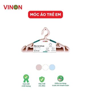 10 Móc Áo Trẻ em Vinon Hàng Việt Nam Chất Lượng Cao