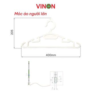 10 Móc Áo Người Lớn Vinon Hàng Việt Nam Chất Lượng Cao