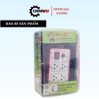 Ổ Cắm Công nghiệp SUNTECH 4 Lỗ Có Nối Đất, Công Suất 2600W, tiêu chuẩn Thái Lan
