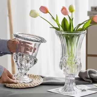 BÌNH CẮM HOA CÓ CHÂN 30CM DELI DSHP131- 300L1
