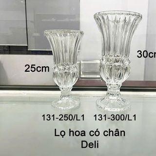 BÌNH CẮM HOA CÓ CHÂN 30CM DELI DSHP131- 300L1