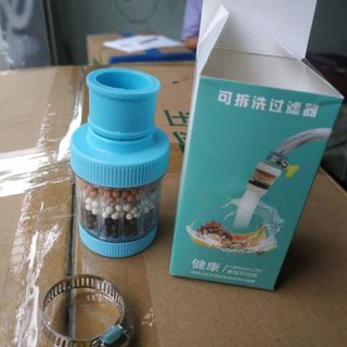 Đầu Lọc Nước hình trụ 6 Tầng - Đầu lọc vòi nước giá sỉ