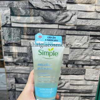 Sữa rửa mặt Simple ( đủ loại) 150ml