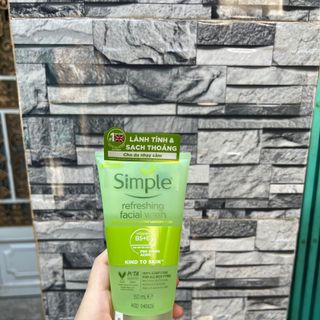 Sữa rửa mặt Simple ( đủ loại) 150ml