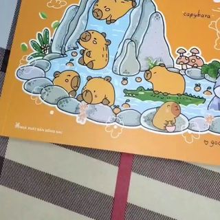 Sách - Don't Worry, Tớ là Capy! - Cuốn sách tô màu tuyệt vời giúp bạn tìm thấy niềm vui đơn giản