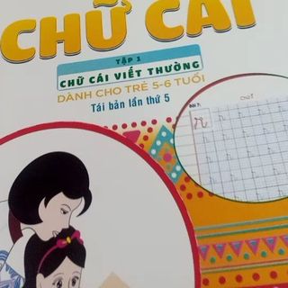 Sách - Combo Bé Tập Tô - Dành Cho Trẻ 5-6 Tuổi: Bé Tập Tô Chữ Cái Tập 1 + 2, Chữ Số, Các Nét Cơ Bản (Bộ 4 Cuốn) - ABB