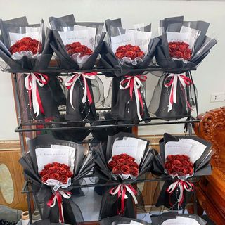 Những Bó Hoa Nhũ Xinh Đẹp Nhỏ Nhắn 11 Bông Dễ Thương