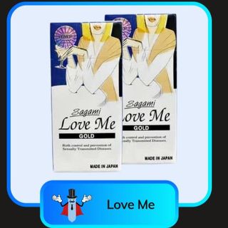 bao cao su sagami Love Me Gold - hộp 10 cái