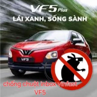 Chống chuột vf5 vinfast inox sáng bóng