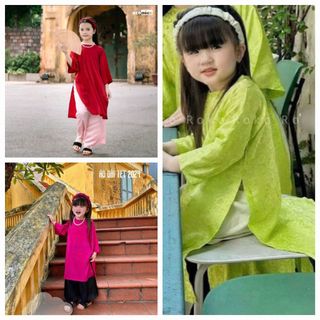 Sỉ buôn áo dài trẻ em cách tân, truyền thống - Xưởng may gia công hoàng mai