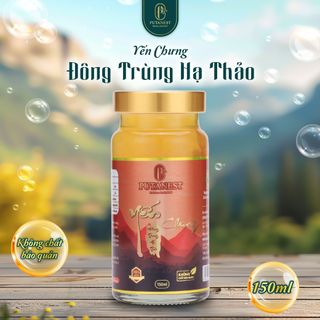 Yến Chưng Thượng Hạng Đông Trùng Hạ Thảo 35% 150ml
