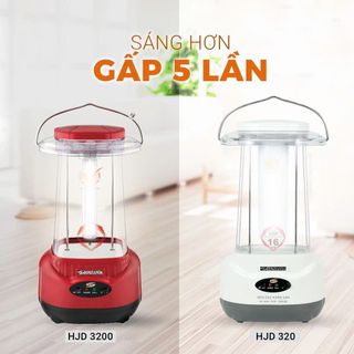 ĐÈN SẠC TÍCH ĐIỆN HONJIANDA HJD- 320 LED