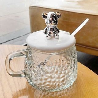 LY THỦY TINH NẮP GẤU