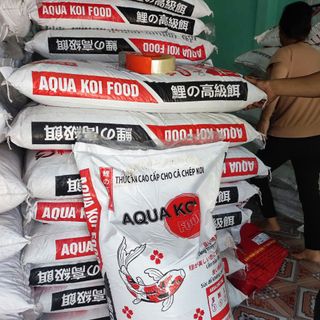 Cám cá koi Aqua koi food thức ăn tốt cho cá ?