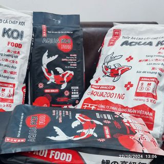 Cám cá koi Aqua koi food siêu tăng trọng