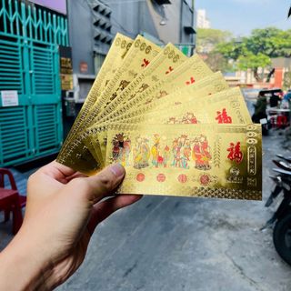 Sỉ Combo 100 Tờ Tiền Ngũ Phúc, Thần Tài, Lì Xì Tết giá sỉ - giá bán buôn