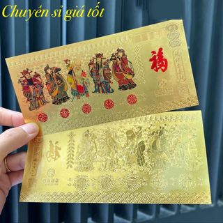 Sỉ Combo 100 Tờ Tiền Ngũ Phúc, Thần Tài, Lì Xì Tết giá sỉ - giá bán buôn